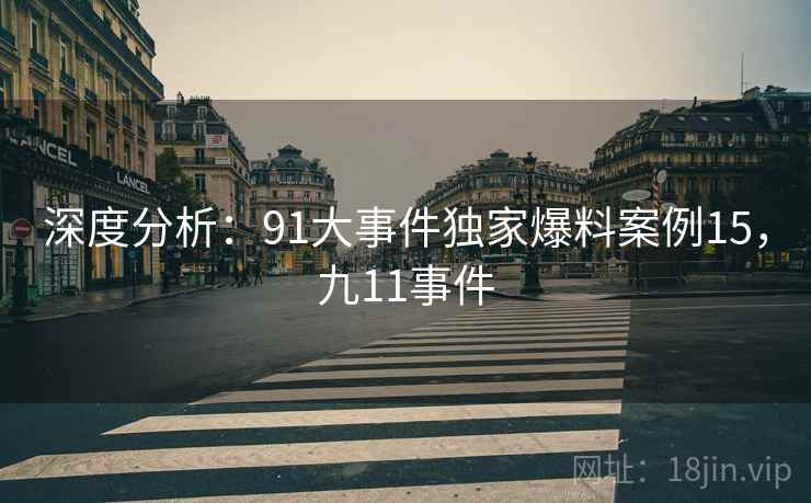 深度分析：91大事件独家爆料案例15，九11事件