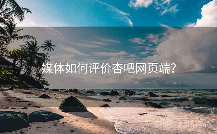 媒体如何评价杏吧网页端？