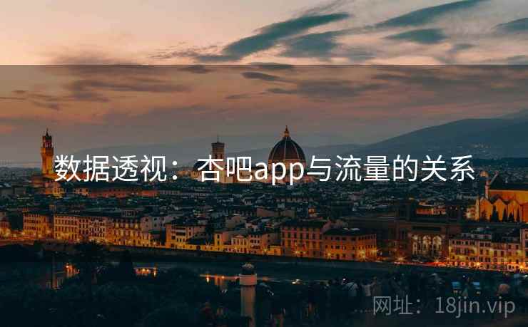 数据透视：杏吧app与流量的关系