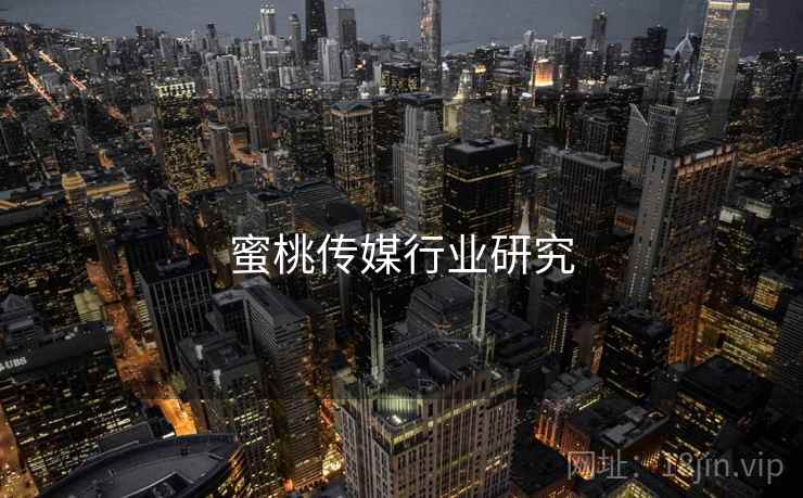 蜜桃传媒行业研究