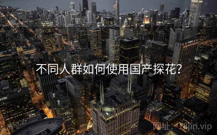 不同人群如何使用国产探花？