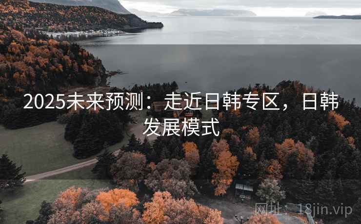 2025未来预测：走近日韩专区，日韩发展模式