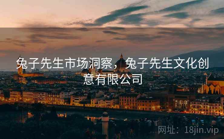 兔子先生市场洞察，兔子先生文化创意有限公司