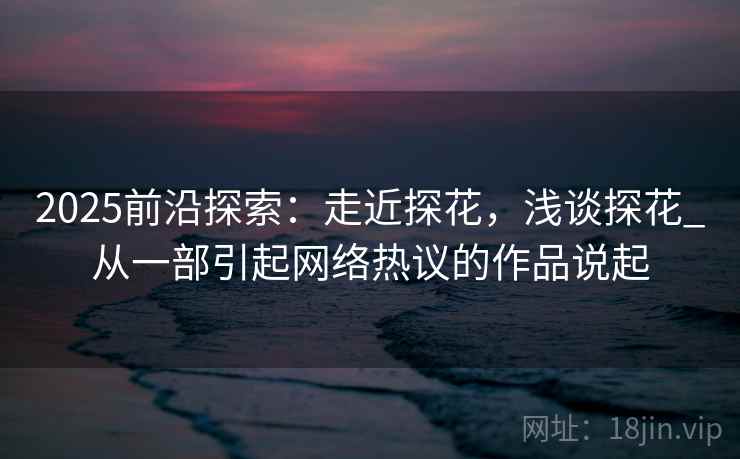 2025前沿探索：走近探花，浅谈探花_从一部引起网络热议的作品说起